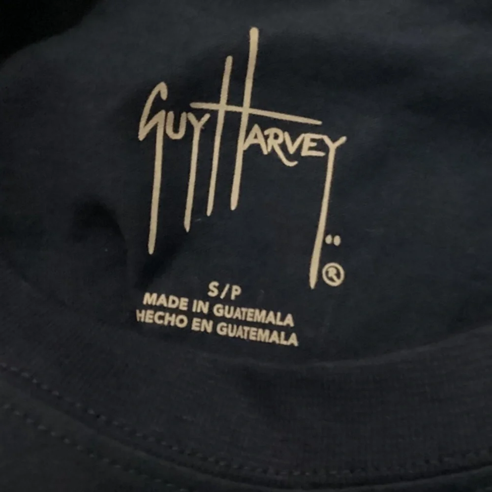 NWT Guy Harvey Men’s Small Fish Graphic Short Sleeve Tee Shirt - Picture 4 of 8